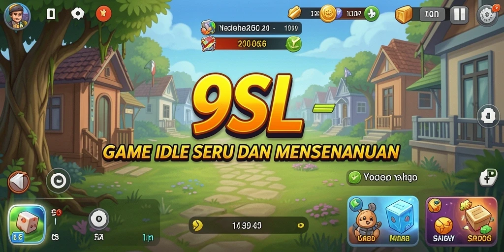 Screenshot gameplay 9SL yang menunjukkan karakter dalam aksi Idle.