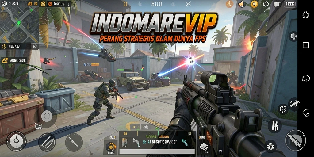 Tampilan gameplay <strong>INDOMAREVIP</strong> dengan aksi seru dan strategis.