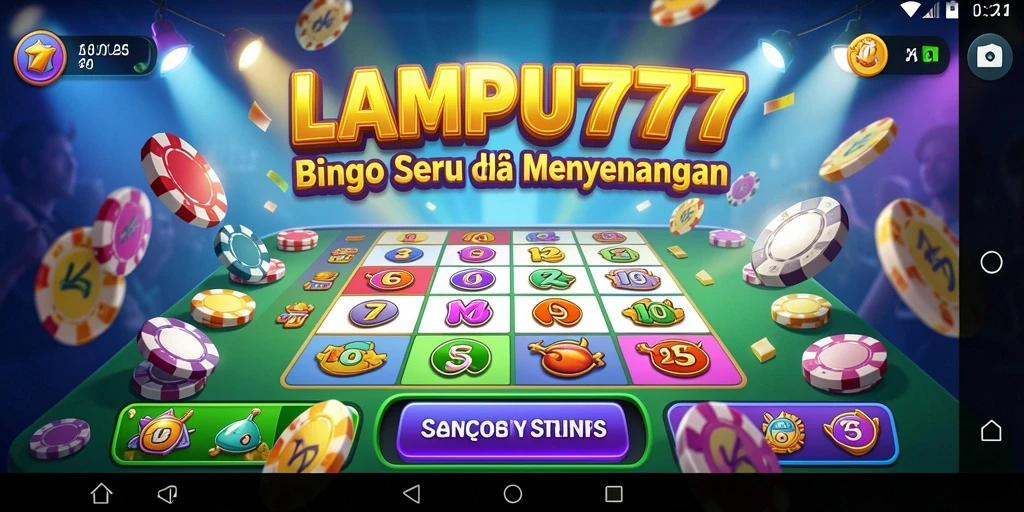 Screenshot gameplay LAMPU777 menampilkan momen seru saat bermain Bingo.