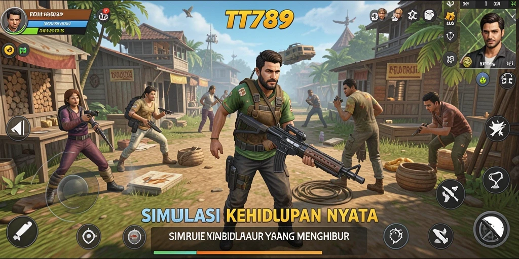 Tampilan gameplay <strong>TT789</strong> yang penuh warna dan interaktif.
