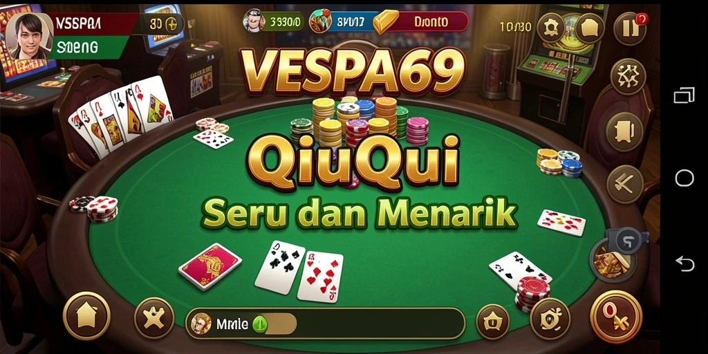 Gameplay menarik dari VESPA69 dalam aksi QiuQiu.